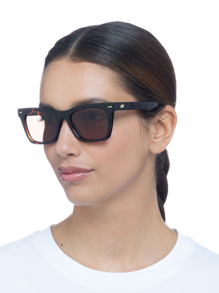 Le Specs Brown Chante Sunglasses - Image 5 of 5 Le Specs Brown Chante Sunglasses - Image 5 of 5