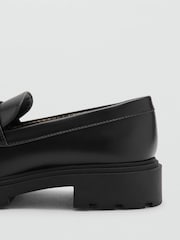 Mango Black Classic Loafers - Image 3 of 3