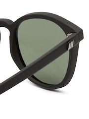 Le Specs Black Bandwagon Sunglasses - Image 3 of 5