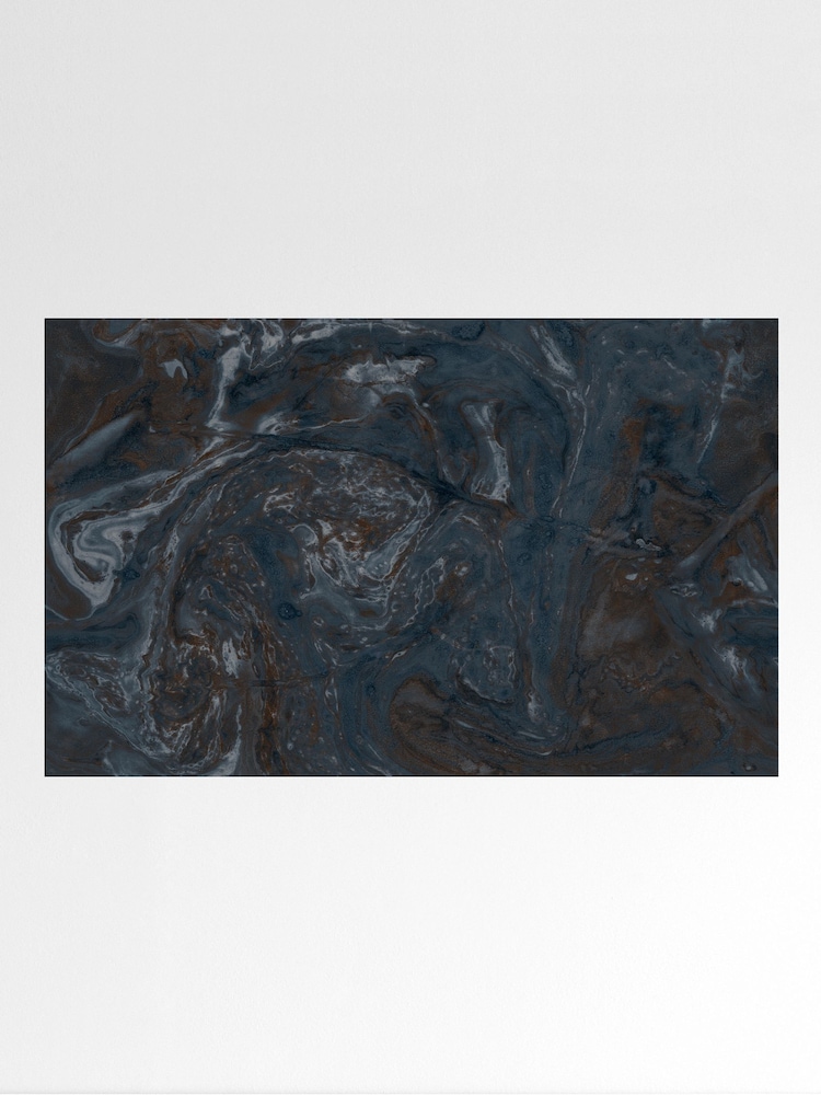 Abigail Ahern Sapphire Ethereal Marble Fixed Size 2.5m x 4m Mural - Image 2 of 4