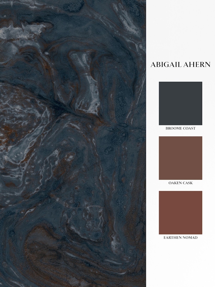 Abigail Ahern Sapphire Ethereal Marble Fixed Size 2.5m x 4m Mural - Image 4 of 4 Abigail Ahern Sapphire Ethereal Marble Fixed Size 2.5m x 4m Mural - Image 4 of 4