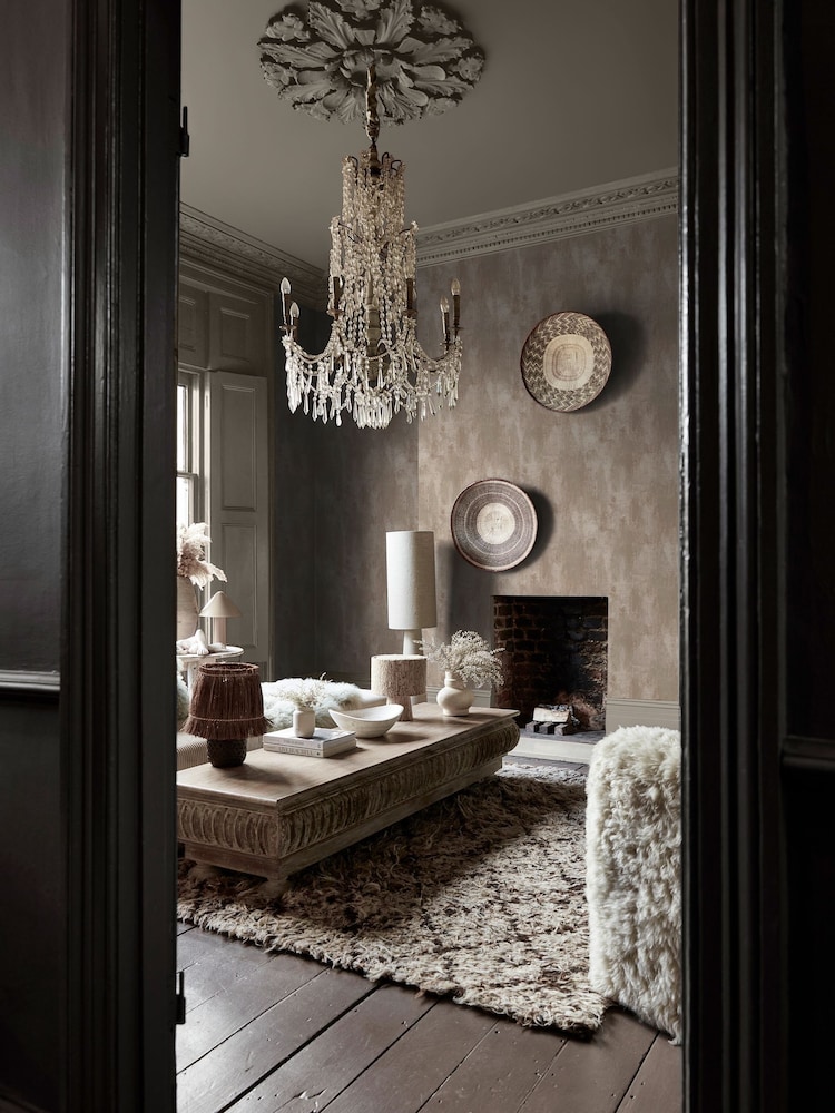 Abigail Ahern Limestone Oxidized Opulence 10M Wallpaper - Image 5 of 5