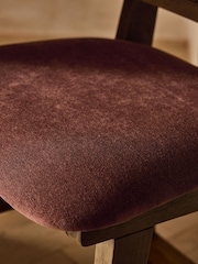 Soft Twill Rust Brown Abel Bar Stool - Image 4 of 9