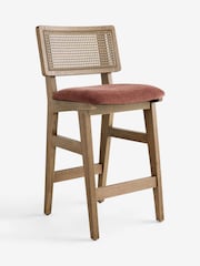 Soft Twill Rust Brown Abel Bar Stool - Image 7 of 9