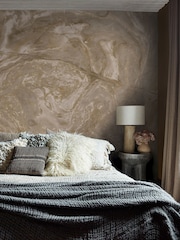 Abigail Ahern Golden Ethereal Marble Fixed Size 2.5m x 4m Mural - Image 1 of 4