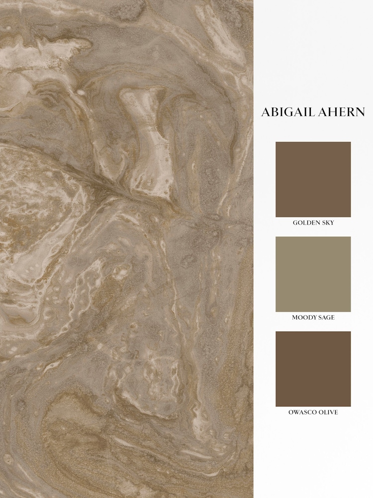 Abigail Ahern Golden Ethereal Marble Fixed Size 2.5m x 4m Mural - Image 4 of 4 Abigail Ahern Golden Ethereal Marble Fixed Size 2.5m x 4m Mural - Image 4 of 4