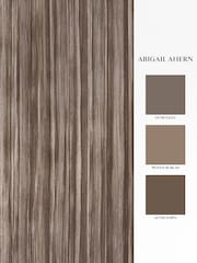 Abigail Ahern Deep Greige Linear Luxe 10M Wallpaper - Image 4 of 5