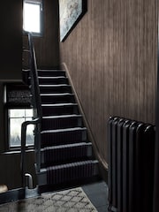 Abigail Ahern Deep Greige Linear Luxe 10M Wallpaper - Image 5 of 5