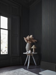 Abigail Ahern Twilight Fibre Stripe 10M Wallpaper - Image 1 of 5