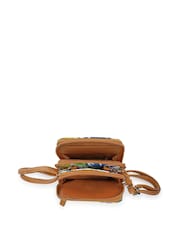 Pavers White Adjustable Floral Cross-Body Bag - Image 3 of 3