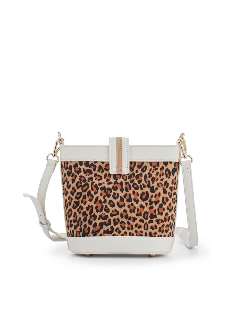 Pavers Animal Print Buckle Fasten Cross-Body Bag - Image 2 of 3