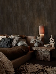 Abigail Ahern Charcoal Oxidized Opulence A4 Wallpaper Sample - Image 1 of 5