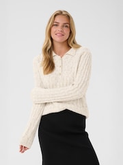 Cream Natural Junah Long Sleeve Jumper - Image 1 of 6