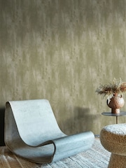 Abigail Ahern Misted Sage Oxidized Opulence A4 Wallpaper Sample - Image 1 of 5