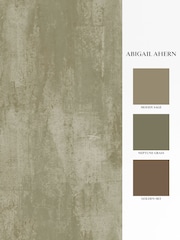 Abigail Ahern Misted Sage Oxidized Opulence A4 Wallpaper Sample - Image 4 of 5