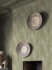 Abigail Ahern Misted Sage Oxidized Opulence A4 Wallpaper Sample - Image 5 of 5