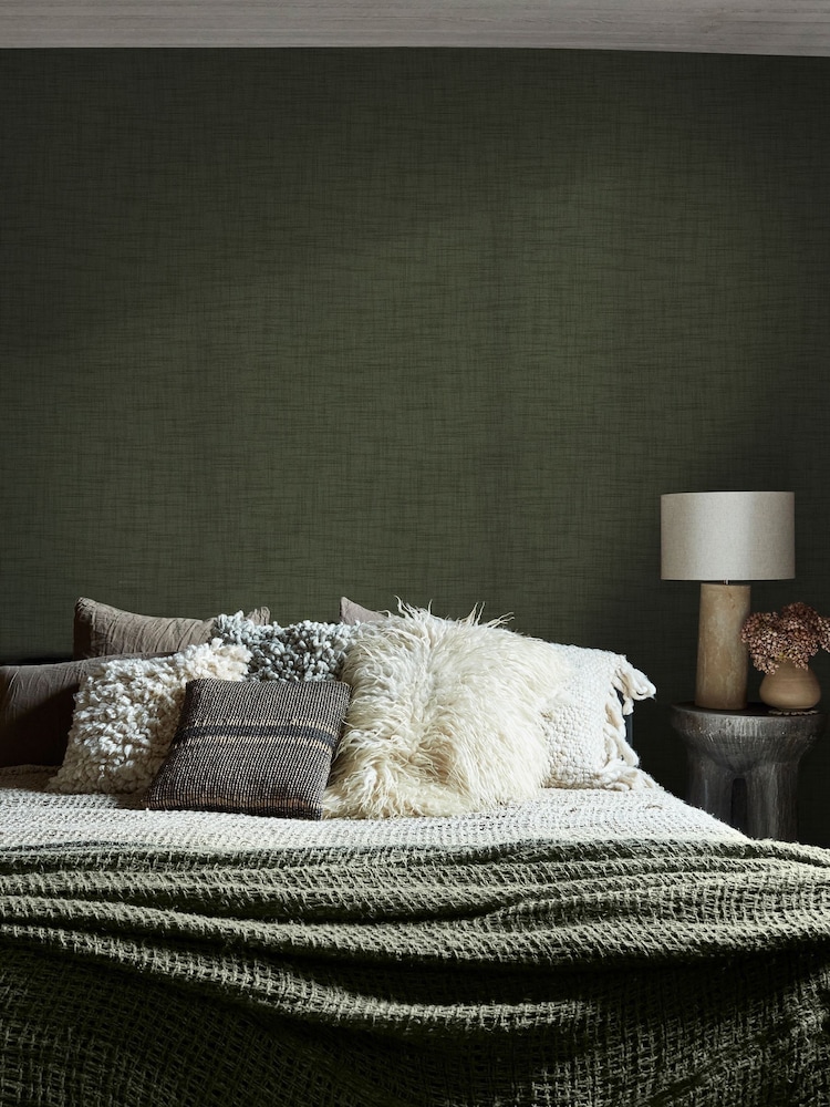 Abigail Ahern Garden Weathered Linen A4 Wallpaper Sample - Image 5 of 5