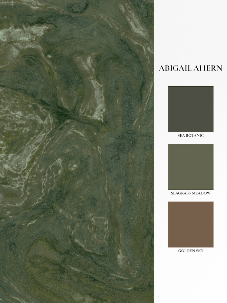 Abigail Ahern Moss Ethereal Marble A4 Mural Wallpaper - Image 4 of 4