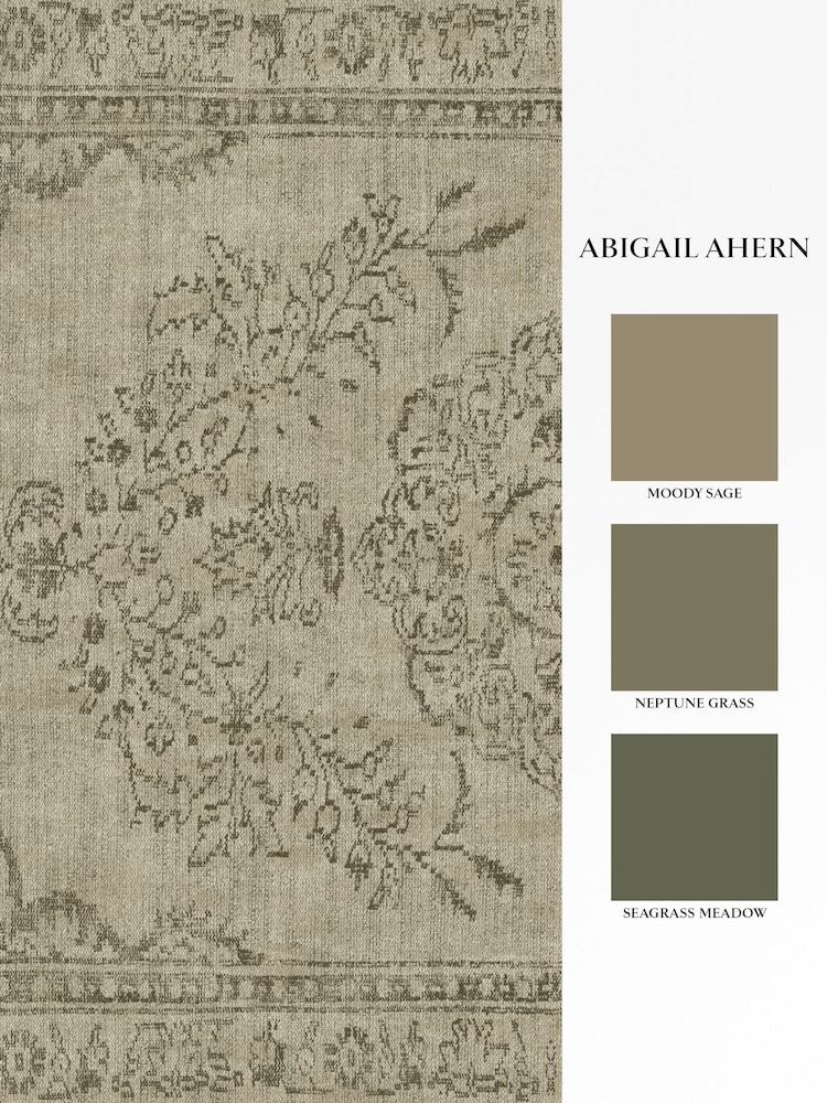 Abigail Ahern Olive Tapestry A4 Mural Wallpaper - Image 2 of 4