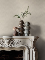 Abigail Ahern Pebble Herringbone Weave A4 Wallpaper Sample - Image 5 of 5