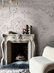 Abigail Ahern Putty Tapestry A4 Wallpaper - Image 1 of 4