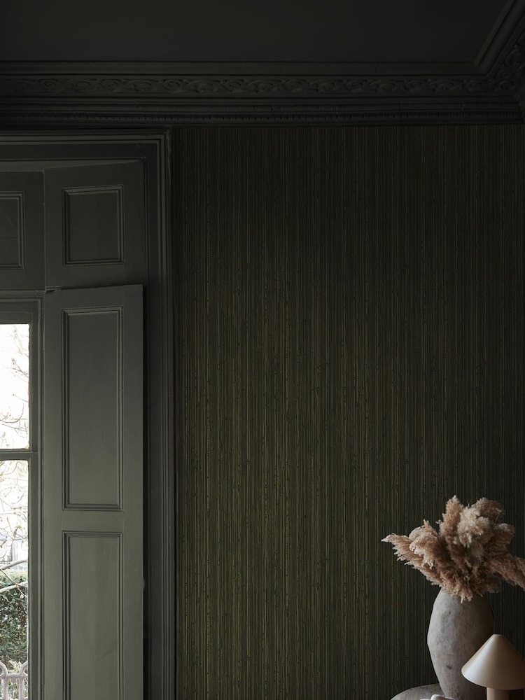 Abigail Ahern Forest Fibre Stripe A4 Wallpaper Sample - Image 5 of 5 Abigail Ahern Forest Fibre Stripe A4 Wallpaper Sample - Image 5 of 5