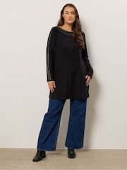 Evans Eyelet Jumper - Image 2 of 5