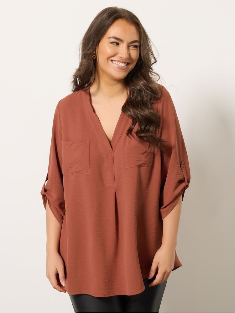 Evans Orange Overhead Shirt - Image 1 of 5