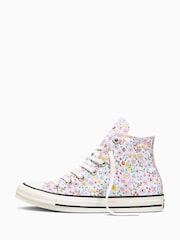 Converse Chuck Taylor All Over Floral Alto Trainers - Imagen 4 de 7