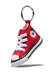 Crveno/Belo - Privezak za ključeve Converse Chuck Taylor All Star Hello Kitty - Slika 1 od 4