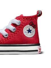Crveno/Belo - Privezak za ključeve Converse Chuck Taylor All Star Hello Kitty - Slika 3 od 4