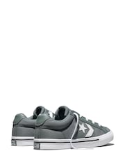 Converse Grey/White Sport Casual Low Trainers - Image 5 of 7