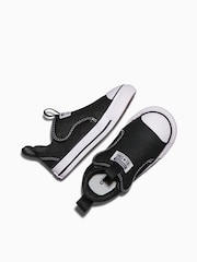 Converse Black/White Chuck Taylor Malden Street Slip On Trainers - Image 5 of 7