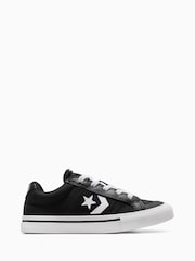 Converse Black/White Sport Casual Low Trainers - Image 1 of 1
