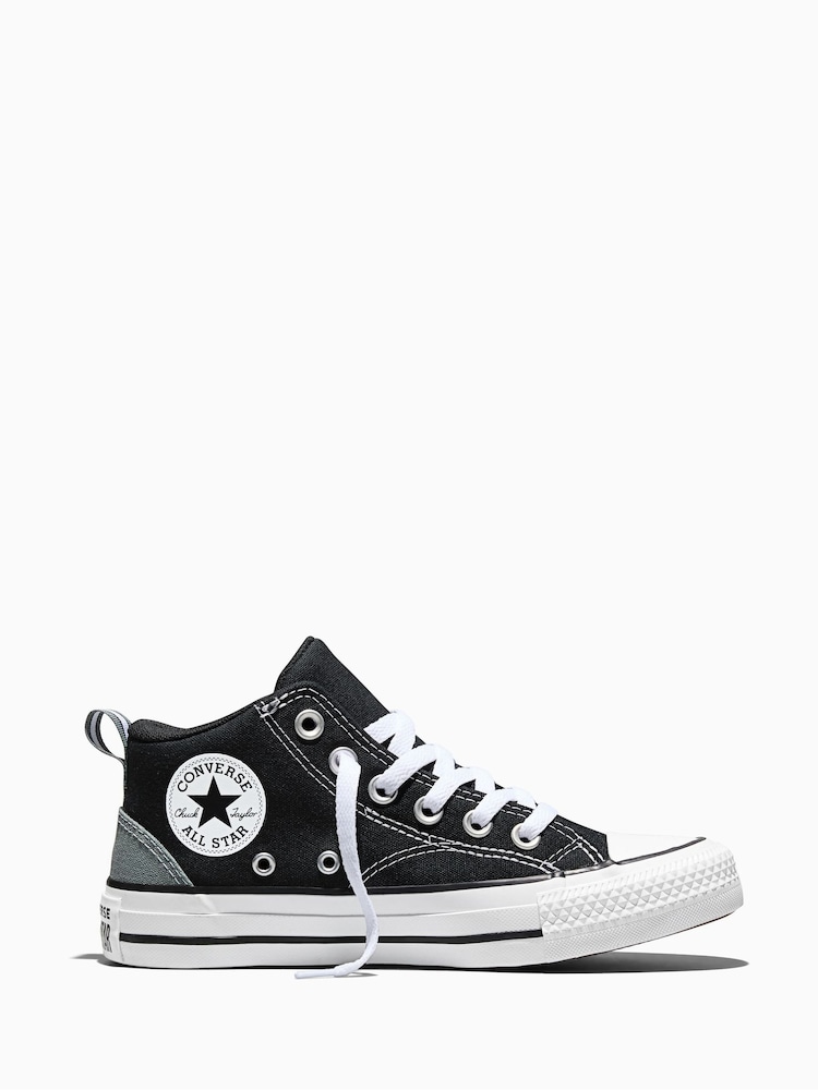 Converse Black/White Chuck Malden Street Low Trainers - Image 1 of 6