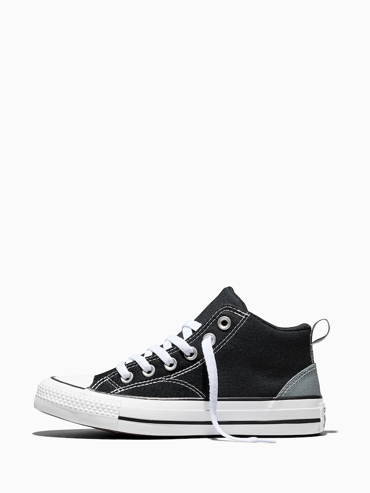 Converse Black/White Chuck Malden Street Low Trainers - Image 2 of 6