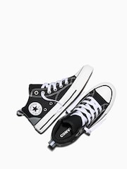 Converse Black/White Chuck Malden Street Low Trainers - Image 5 of 6