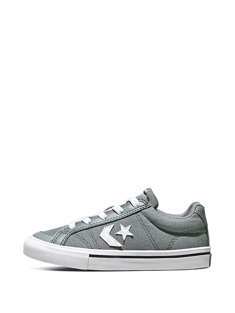 Converse Grey/White Sport Casual Low Trainers - Image 2 of 8 Converse Grey/White Sport Casual Low Trainers - Image 2 of 8