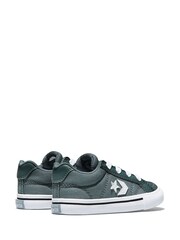 Converse Grey/White Sport Casual Low Trainers - Image 5 of 7