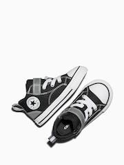 Converse Black Malden Street 1V Hightop Trainers - Image 5 of 6