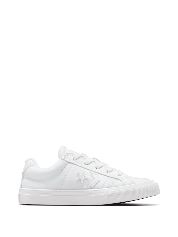 Converse Grey/White Sport Casual Low Trainers - Image 1 of 7 Converse Grey/White Sport Casual Low Trainers - Image 1 of 7