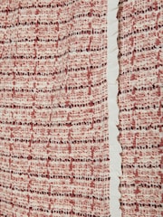 River Island Pink Girls Boucle Skort - Image 3 of 3