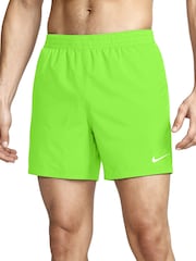 Nike Dark Green 5 Inch Essential Volley Swim Shorts - Image 1 of 5