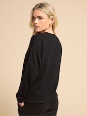 PixieGirl Petite Black Apres Ski Sweatshirt - Image 3 of 5