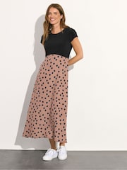 M&Co Black 2-In-1 Maxi Dress - Image 2 of 5