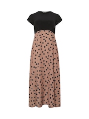 M&Co Black 2-In-1 Maxi Dress - Image 4 of 5