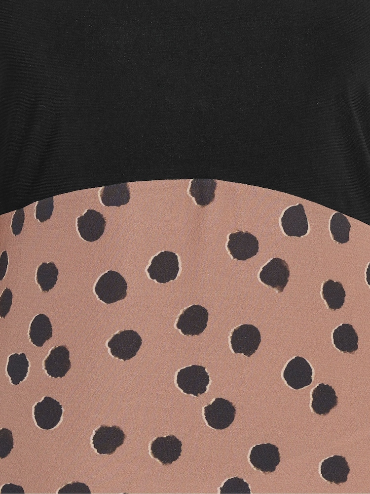 M&Co Black 2-In-1 Maxi Dress - Image 5 of 5