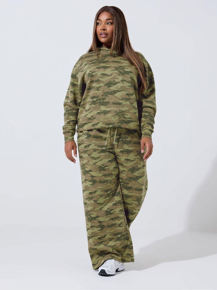 Yours Curve Green Limited Joggers - Image 2 of 6