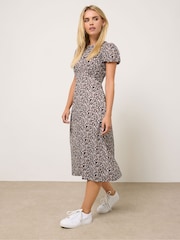 M&Co Petite Midi Dress - Imagem 1 de 5