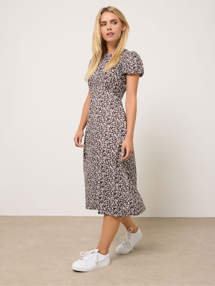 M&Co Petite Midi Dress - Imagem 1 de 5